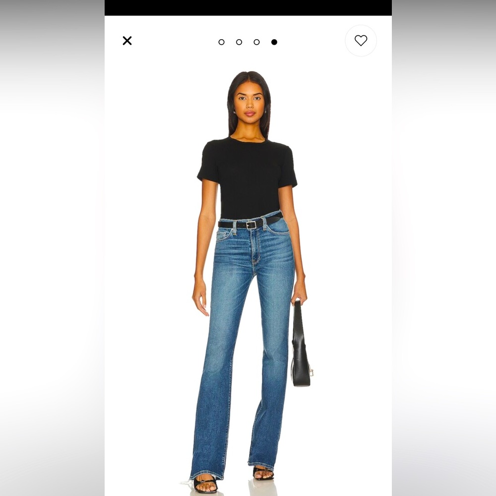 NWT $195 Hudson Barbara High Waist Bootcut Jean hi rise 26